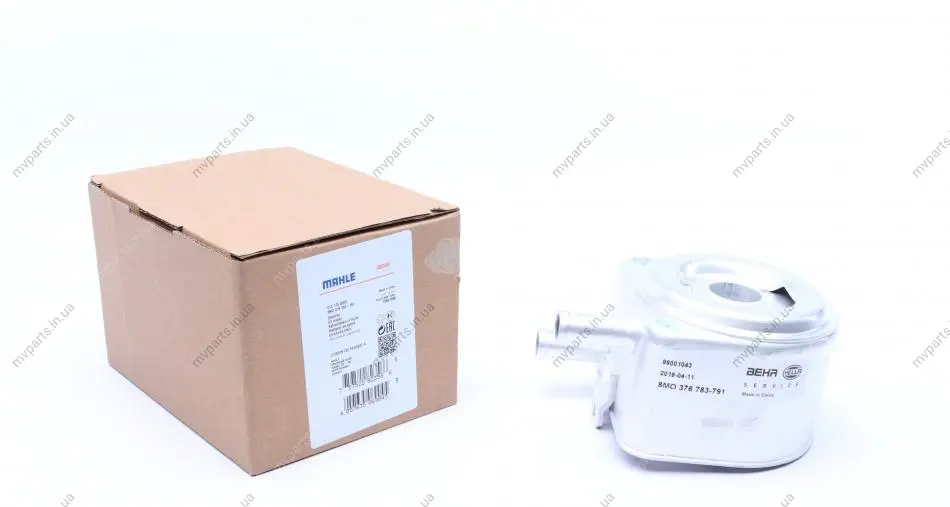 Радіатор масляний Citroen Berlingo/Jumpy/Peugeot Boxer 2.0-2.2 HDI 02- (теплообмінник) MAHLE CLC 176 000S MAHLE / KNECHT CLC-176-000S (фото 1)