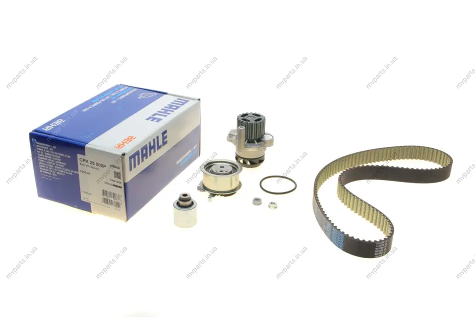 Комплект ГРМ + помпа Seat Ibiza 1.9 TDI 01-09/VW Polo/Skoda Fabia 1.4/1.9TDI 03-10 MAHLE CPK 25 000P MAHLE / KNECHT CPK-25-000P (фото 1)