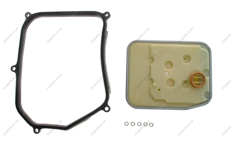 Фільтр АКПП VW T4/T5 1.9TDI/2.0/2.4D/2.5TDi 90- (з прокладкою на 5 отворів) KNECHT HX 147KIT MAHLE / KNECHT HX-147KIT (фото 1)