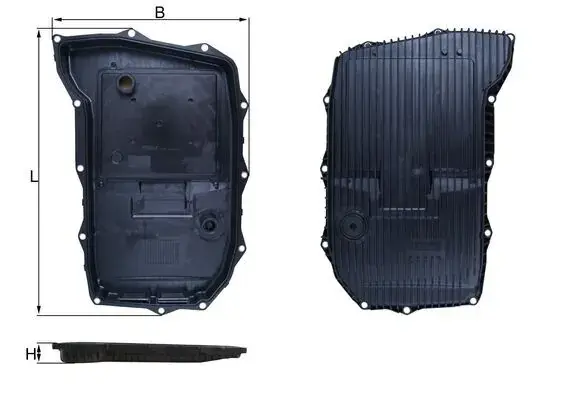 Фільтр АКПП Audi A4/A5/A8/Q5/Q7/VW Touareg 2.0 TDI/2.0 TFSI/3.0 TDI 15- KNECHT HX 255 MAHLE / KNECHT HX-255 (фото 1)