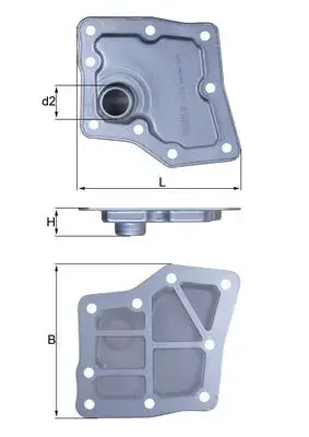 Фільтр АКПП VW Lupo/Polo 1.1-1.6 98-09 KNECHT HX 259 MAHLE / KNECHT HX-259 (фото 1)