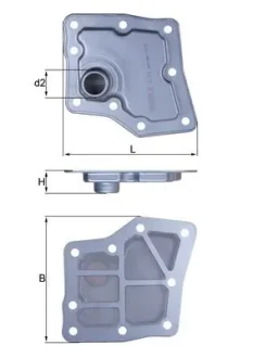 Фільтр АКПП VW Lupo/Polo 1.1-1.6 98-09 KNECHT HX 259 MAHLE / KNECHT HX-259