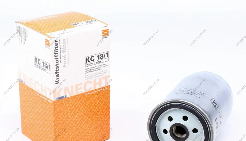 Фільтр паливний DAF 45/55 91-00 KNECHT KC 18/1 MAHLE / KNECHT KC-18-1 (фото 1)