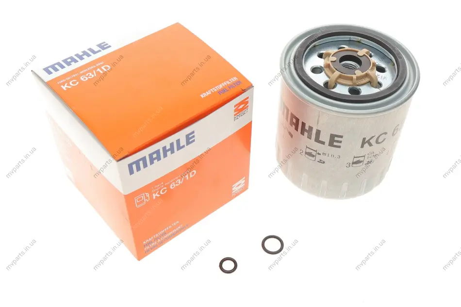 Фільтр паливний MB OM601-602 KNECHT KC 63/1D MAHLE / KNECHT KC-63-1D (фото 1)