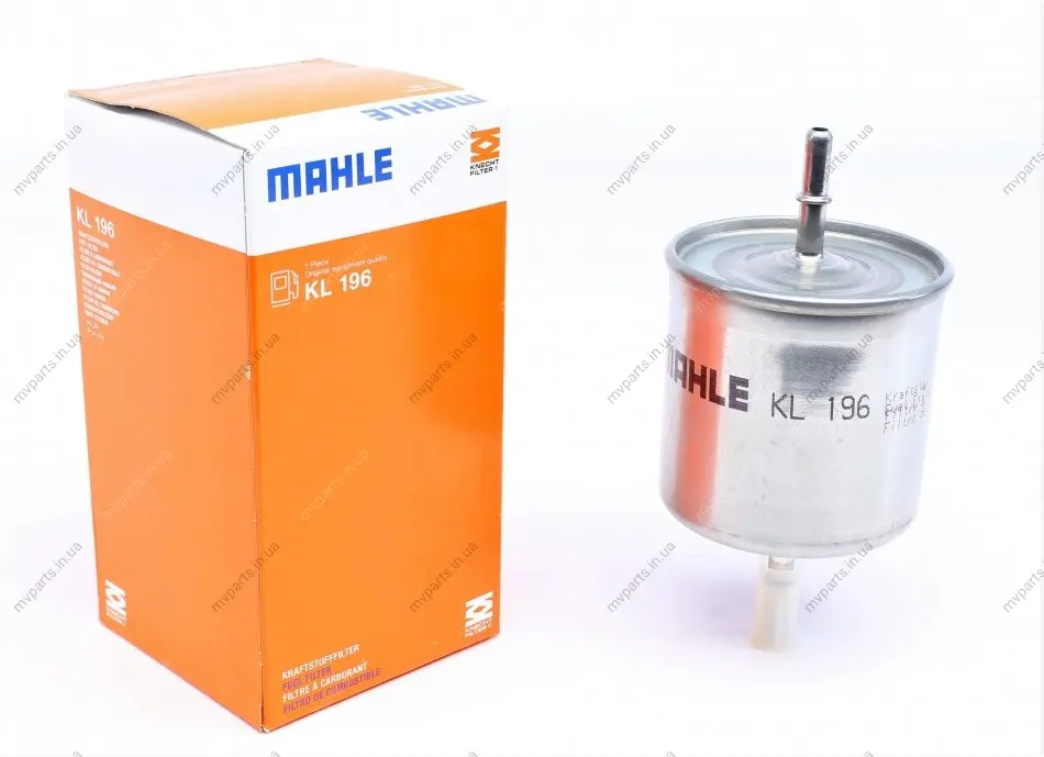 Фільтр паливний Volvo S40 I/S60 I/S80 I/V40/V70/XC70/XC90 I 1.6-4.4 95-14 KNECHT KL 196 MAHLE / KNECHT KL-196 (фото 1)