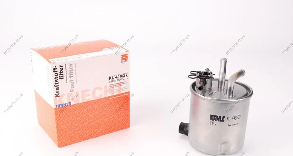 Фільтр паливний Nissan Navara/Armada 2.5dCi 05- KNECHT KL 440/37 MAHLE / KNECHT KL-440-37 (фото 1)