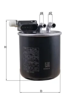 Фільтр паливний MB GLA (X156) 180 CDI 14- KNECHT KL 948 MAHLE / KNECHT KL-948