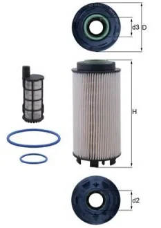 Фільтр паливний MB Actros/Atego (OM936/OM934) 11-(к-кт) MAHLE KX 403/1KIT MAHLE / KNECHT KX-403-1KIT