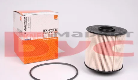 Фільтр паливний MB Vario/Atego OM904 MAHLE KX 67/2D MAHLE / KNECHT KX-67-2D