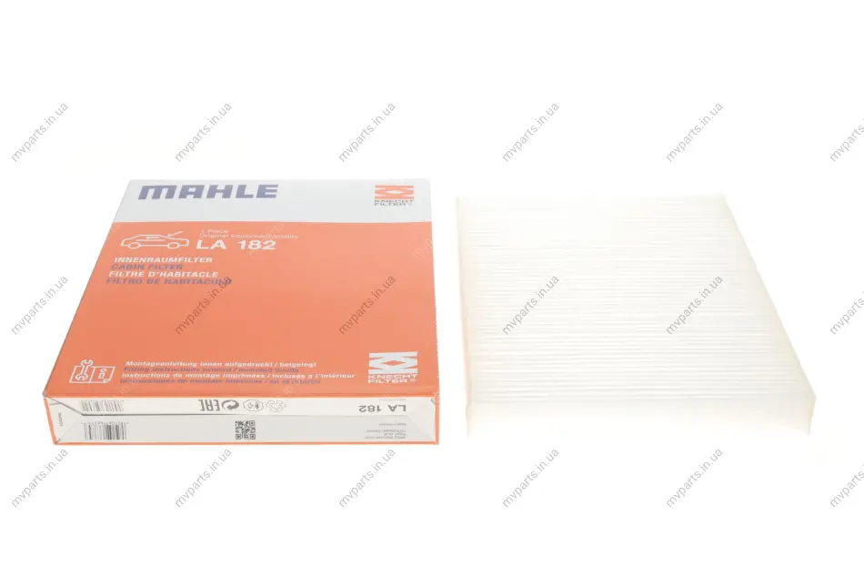 Фільтр салону VW T5 03- KNECHT LA 182 MAHLE / KNECHT LA-182 (фото 1)