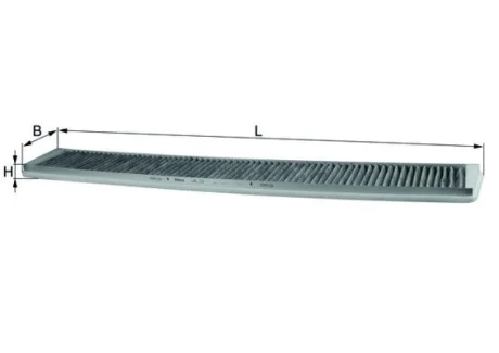 Фільтр салону BMW 3 (E46) 98-05/X3 04- (вугільний) KNECHT LAK 102 MAHLE / KNECHT LAK-102