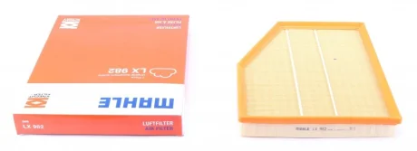 Фільтр повітряний BMW 5 (E60) 2.0/4.4-4.8 03-10/6 (E63) 4.4/4.8 04- KNECHT LX 982 MAHLE / KNECHT LX-982