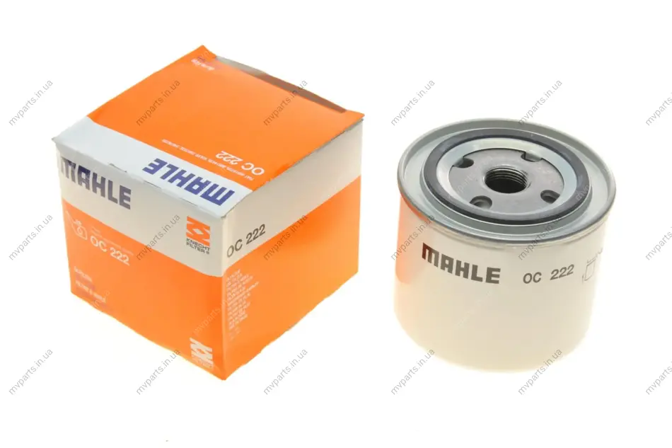 Фільтр масляний Volvo 340 1.4-1.7 82-91/440 1.6-2.0 88-96 (93.2x81x72x62) KNECHT OC 222 MAHLE / KNECHT OC-222 (фото 1)