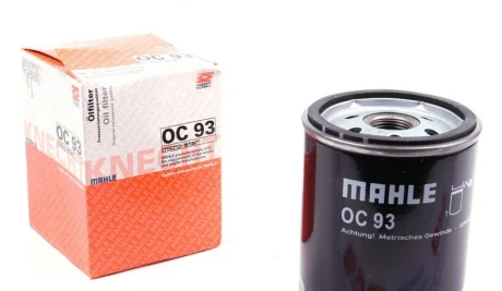 Фільтр масляний Opel 1.6D/1.7D 82- KNECHT OC 93 MAHLE / KNECHT OC-93