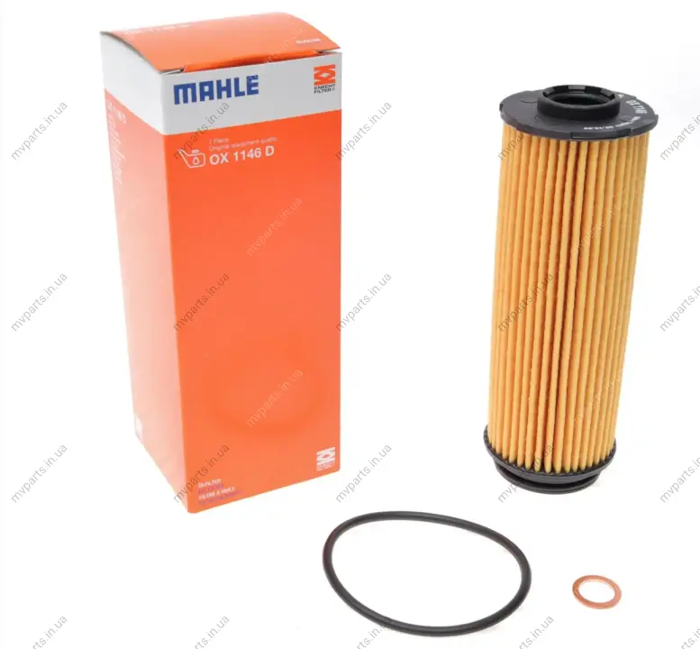 Фільтр масляний BMW 5 (G30,F90) B58 15- MAHLE OX 1146D MAHLE / KNECHT OX-1146D (фото 1)