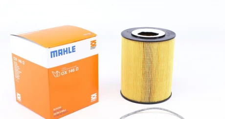 Фільтр масляний MAN E2000 12.0/12.8 00-/F2000 10.0/12.0 94- MAHLE OX 146D MAHLE / KNECHT OX-146D