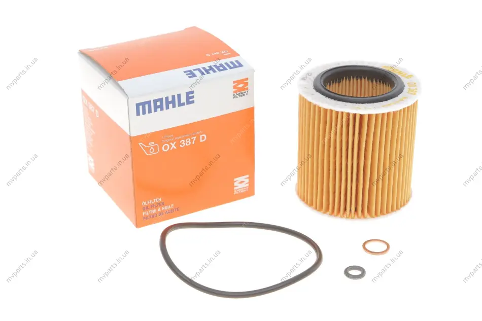 Фільтр масляний BMW (E90/E91) KNECHT OX 387D MAHLE / KNECHT OX-387D (фото 1)