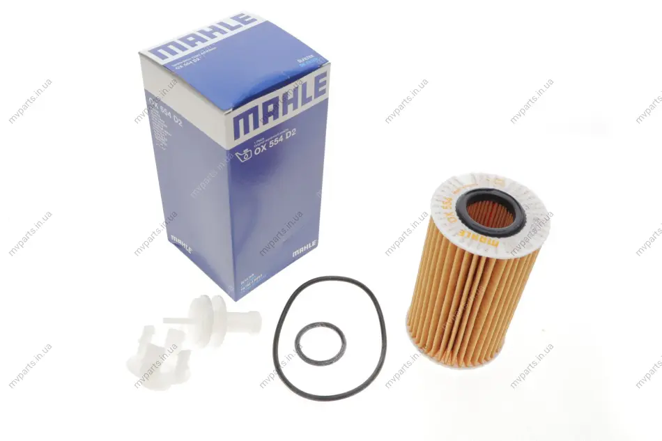 Фільтр масляний Toyota Land Cruiser 4.5D/4.6i 08- KNECHT OX 554D2 MAHLE / KNECHT OX-554D2 (фото 1)