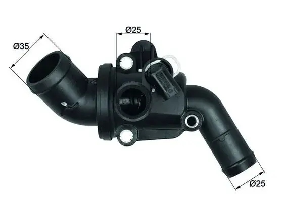 Термостат MB A-Class (W169)/B-Class (W245) 2.0 (M266) 05-11 MAHLE TI 14 87 MAHLE / KNECHT TI-14-87 (фото 1)