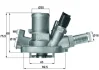Термостат Fiat 500X 14-/Punto 09-/Jeep Renegade 14- 1.4 MAHLE TI 151 80 MAHLE / KNECHT TI-151-80 (фото 1)