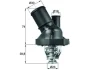 Термостат Ford Mondeo IV 1.8/2.3i 00-15 MAHLE TI 200 90 MAHLE / KNECHT TI-200-90 (фото 1)