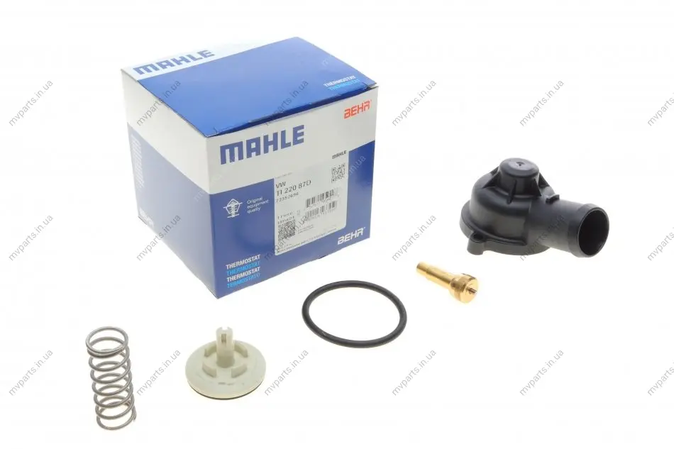 Термостат VW Golf V/Passat/Polo 1.2/1.4TSi/1.6FSI 01-08 (87 °C) MAHLE TI 220 87D MAHLE / KNECHT TI-220-87D (фото 1)