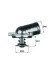 Термостат MB C-class (W202)/E-class (W210) 1.8-2.3 93-02 MAHLE TI 22 87 MAHLE / KNECHT TI-22-87 (фото 1)