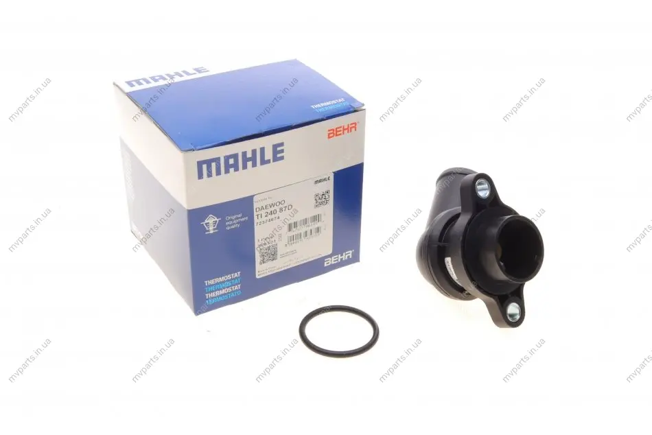 Термостат Chevrolet Aveo/Daewoo Lanos/Nubira 1.4/1.6 (87°C) MAHLE TI 240 87D MAHLE / KNECHT TI-240-87D (фото 1)