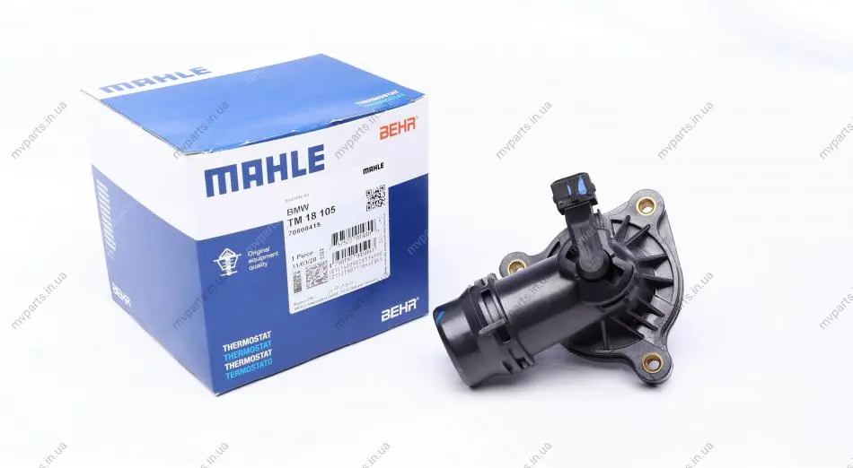 Термостат BMW 3 (E46) 1.6/1.8i (N42/N46)/(E90) 2.0i (N45/N46) MAHLE TM 18 105 MAHLE / KNECHT TM-18-105 (фото 1)