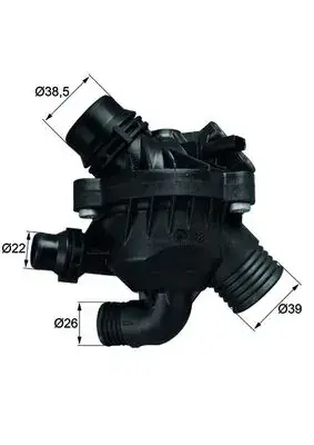 Термостат BMW X5 (E70)/X6 (E71/E72) 06-10 MAHLE TM 30 97 MAHLE / KNECHT TM-30-97 (фото 1)