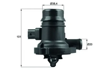 Термостат Opel Astra J/Insignia 1.4 08- MAHLE TM 36 103 MAHLE / KNECHT TM-36-103