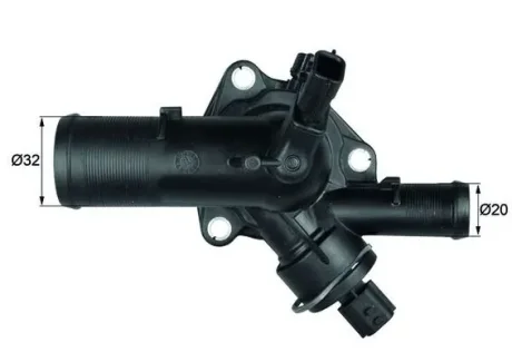 Термостат Renault Clio III 1.2 16V 05-14/Modus 1.2 04- MAHLE TM 39 108 MAHLE / KNECHT TM-39-108