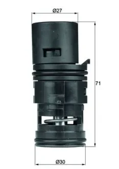 Термостат BMW 3 (E46) 1.6i-3.0i 98-06 MAHLE TO 7 80 MAHLE / KNECHT TO-7-80