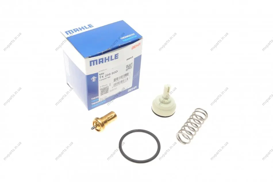 Термостат VW Passat/Touran 1.4 TSI 09-15 (80°C) MAHLE TX 209 80D MAHLE / KNECHT TX-209-80D (фото 1)