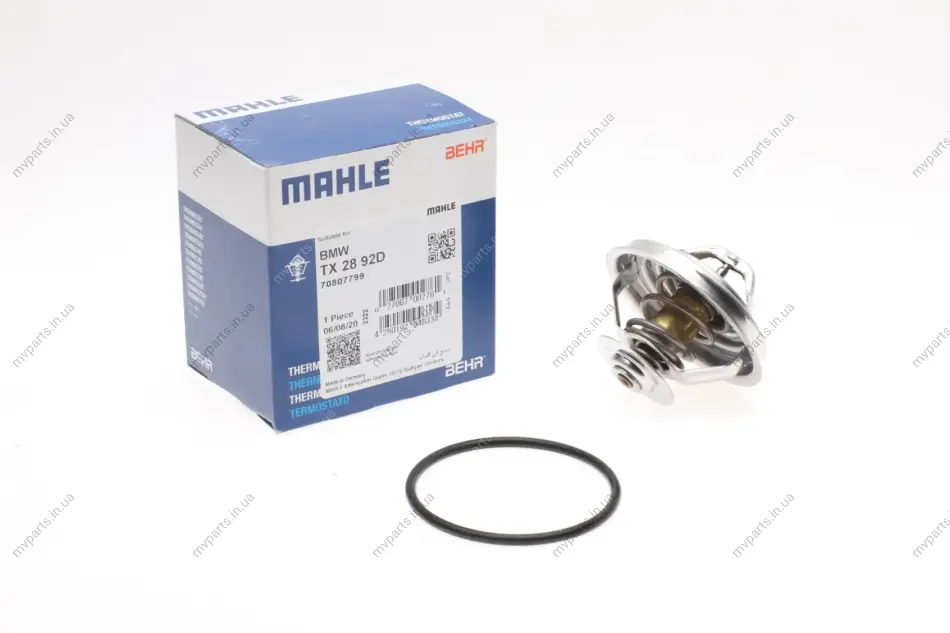Термостат BMW 3 (E30/E36)/5 (E34/E39) 1.6-3.2 -00 (92°C) MAHLE TX 28 92D MAHLE / KNECHT TX-28-92D (фото 1)