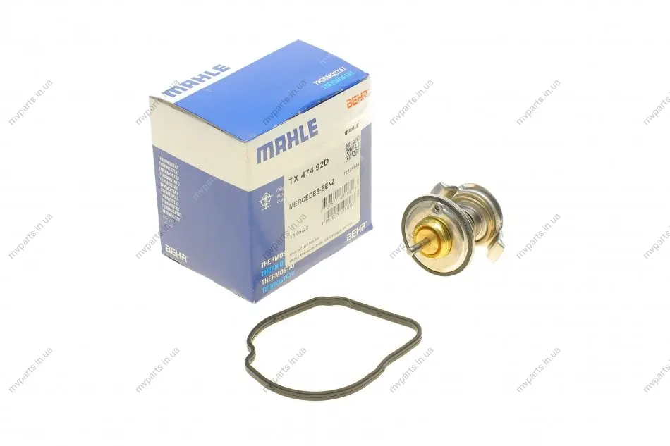 Термостат MB C-class (W203/204/CL203/S203)/E-class (E211/S211) 02-08 (вставка) MAHLE TX 474 92D MAHLE / KNECHT TX-474-92D (фото 1)