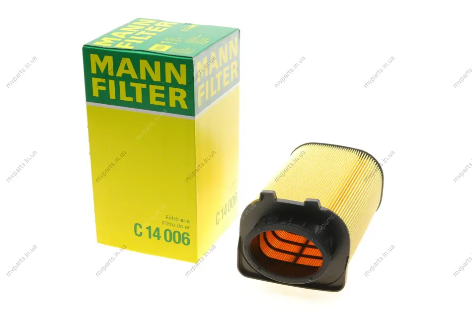 Фільтр повітряний MB E-class (W212)/GLK 1.6/2.0 M274 13-16/GLC/Infiniti Q50/Q60 2.0 14- -FILTER C 14 006 MANN C-14-006 (фото 1)
