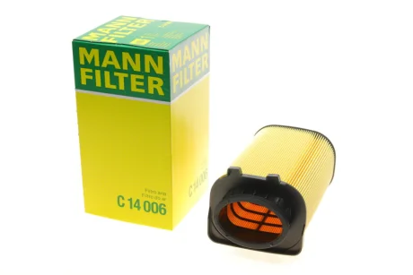 Фільтр повітряний MB E-class (W212)/GLK 1.6/2.0 M274 13-16/GLC/Infiniti Q50/Q60 2.0 14- -FILTER C 14 006 MANN C-14-006