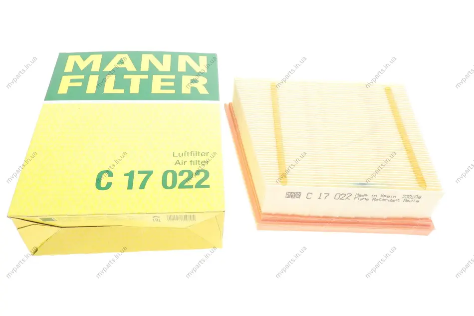 Фільтр повітряний Ford Ka+ 1.5TDCi 18- -FILTER C 17 022 MANN C-17-022 (фото 1)
