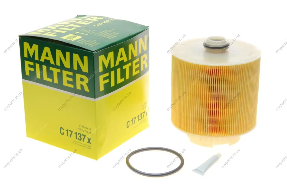 Фільтр повітряний Audi A6 2.7TDI/3.0TDI V6 04-11 -FILTER C 17 137 X MANN C-17-137-X (фото 1)