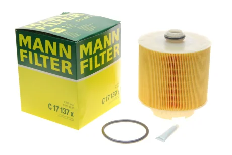 Фільтр повітряний Audi A6 2.7TDI/3.0TDI V6 04-11 -FILTER C 17 137 X MANN C-17-137-X