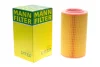 Фільтр повітряний Citroen Jumper 2.0BlueHDi/2.2HDi/3.0HDi/Fiat Ducato 2.0-3.0JTD 06-/Opel 2.2D 21- -FILTER C 17 237 MANN C-17-237 (фото 1)