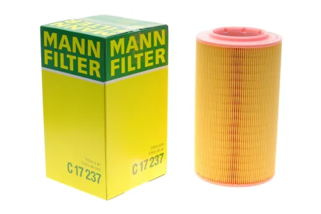 Фільтр повітряний Citroen Jumper 2.0BlueHDi/2.2HDi/3.0HDi/Fiat Ducato 2.0-3.0JTD 06-/Opel 2.2D 21- -FILTER C 17 237 MANN C-17-237