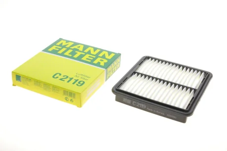 Фільтр повітряний Daewoo Matiz 0.8/1.0 98-05 -FILTER C 2119 MANN C-2119