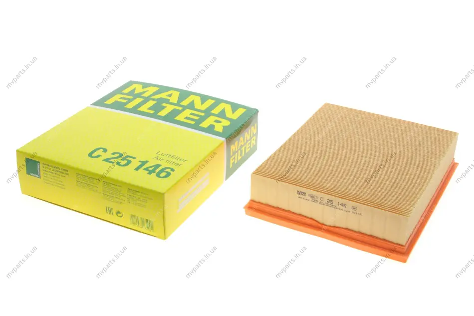 Фільтр повітряний Land Rover Range Rover/Discovery 2.5TD/4.0/4.6 96-02/Defender 2.5 TD5 98-16 -FILTER C 25 146 MANN C-25-146 (фото 1)