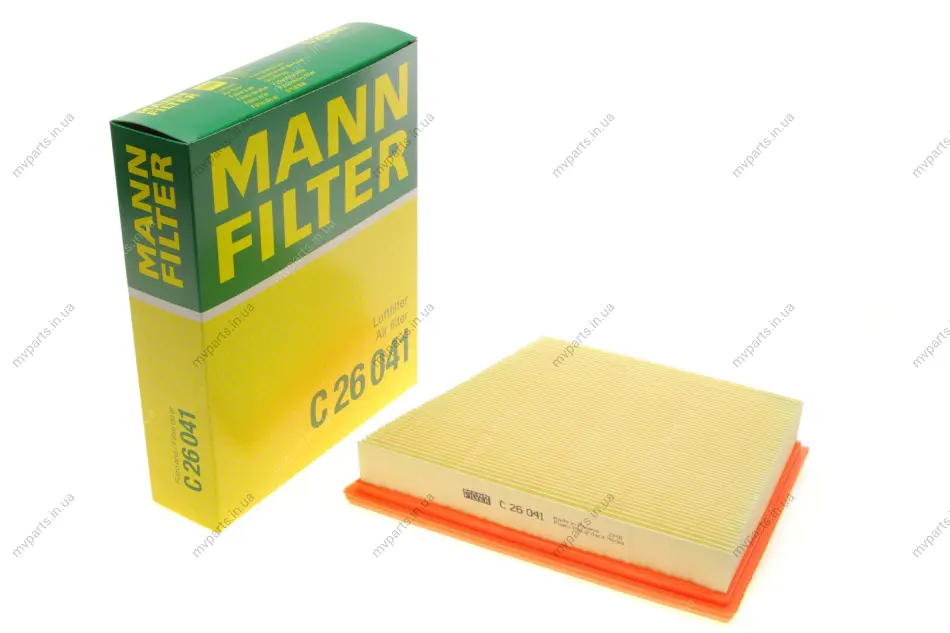 Фільтр повітряний Land Rover Range Rover Velar 3.0D 17- (R) -FILTER C 26 041 MANN C-26-041 (фото 1)