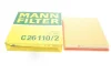 Фільтр повітряний MB E-class (W211)/S-class (W220)/G-class (W463) 4.0CDI OM628 00-09 -FILTER C 26 110/2 MANN C-26-110-2 (фото 1)