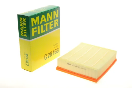 Фільтр повітряний Audi A4 1.6-2.8/1.9TDI 95-01/Audi A6/VW Passat 1.8-4.2/1.9TDI 00-05 -FILTER C 26 168 MANN C-26-168