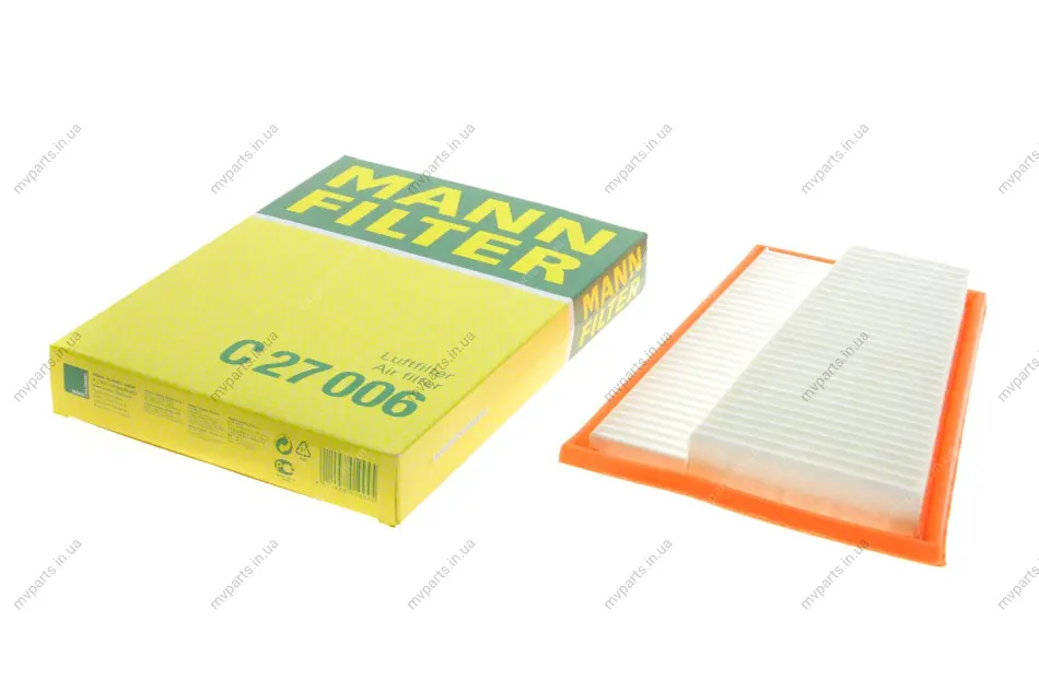 Фільтр повітряний MB C-class (W203/W204)/E-class (W211)/S-class (W221) 3.0CDI OM642 05-14 (R) -FILTER C 27 006 MANN C-27-006 (фото 1)