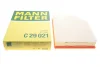 Фільтр повітряний Volvo S60/V60/S90/V90/XC60/XC90 2.0 B3-B6 Mild-Hybrid/T4-T8 16- -FILTER C 29 021 MANN C-29-021 (фото 1)